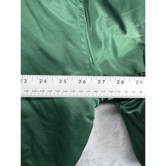 Starter Buffalo Bisons Vintage Satin Bomber Green Jacket Coat Men's Size 2XL EUC - Picture 6 of 9